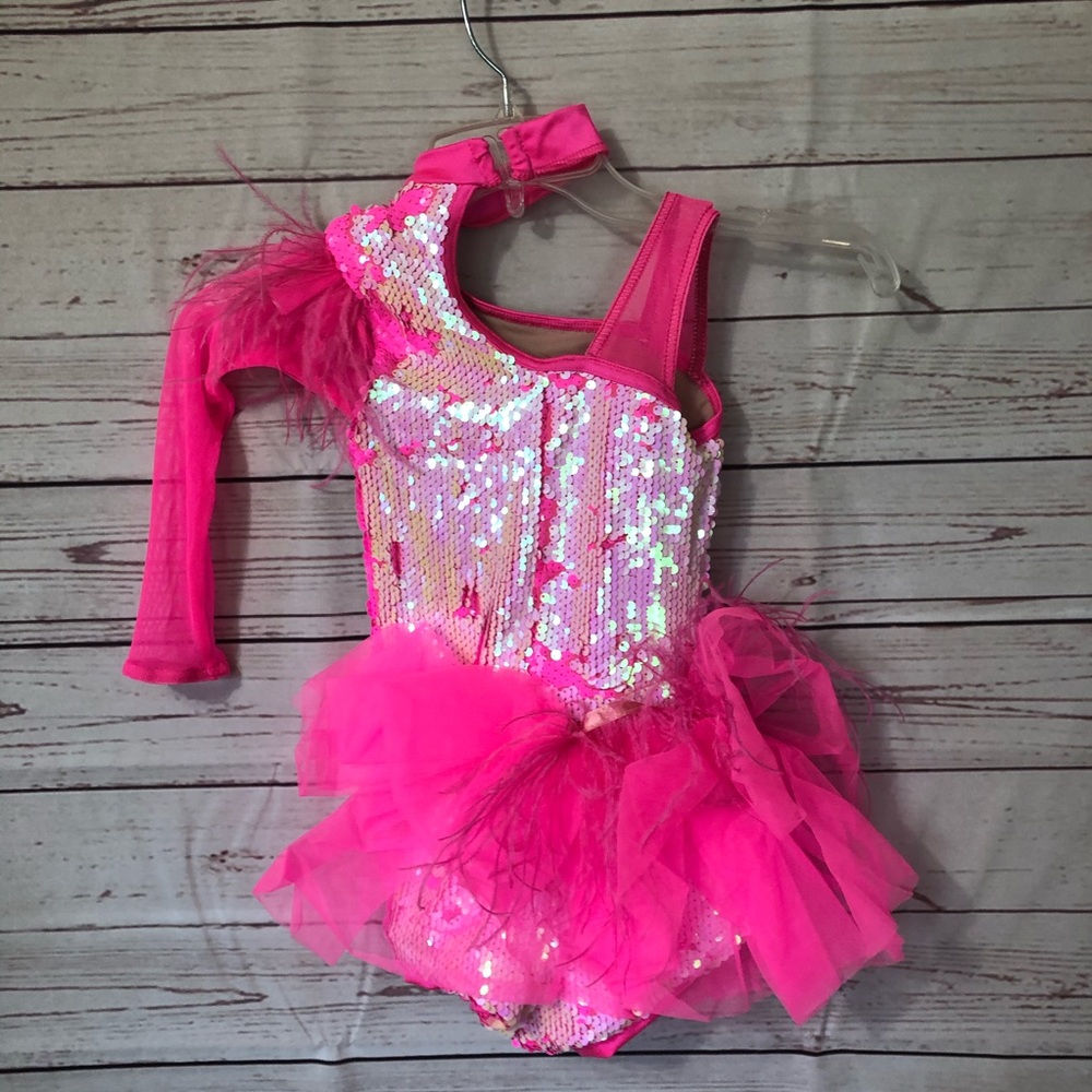 Weissman Dance Costume Skate SC 6/6x Child Small - Picture 7 of 8